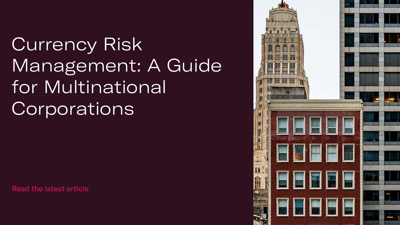 Currency Risk Management A Guide for Multinational Corporations banner